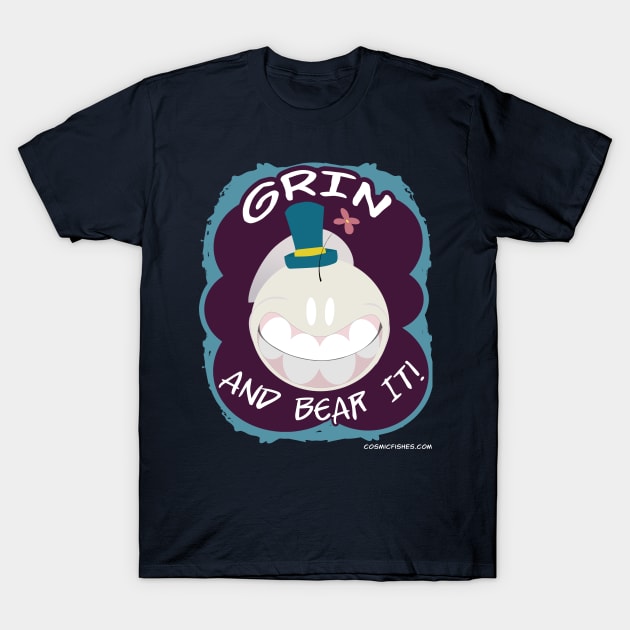 Schnell- Grin and Bear it T-Shirt by Cosmographia